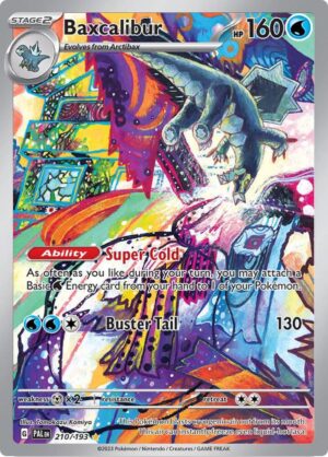 Baxcalibur 210/193 - Illustration Rare - Paldea Evolved - Pokémon TCG