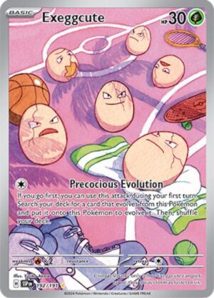 Exeggcute 192/191 - Illustration Rare - Surging Sparks - Pokémon TCG
