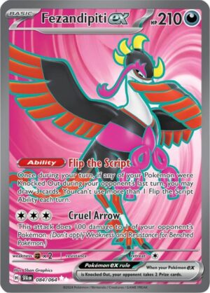 Fezandipiti ex 084/064 - Ultra Rare - Shrouded Fable - Pokémon TCG