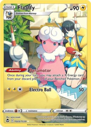 Flaaffy TG03/TG30 - Ultra Rare - Silver Tempest Trainer Gallery - Pokémon TCG