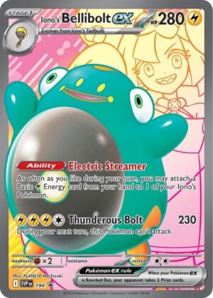Iono's Bellibolt ex 194 - Promo - SV: Scarlet & Violet Promo Cards - Pokémon TCG