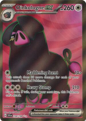 Oinkologne ex 234/198 - Ultra Rare - Scarlet & Violet Base Set - Pokémon TCG
