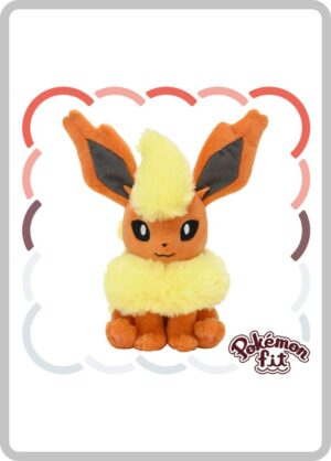 Peluche Flareon 136 - Pokémon Fit