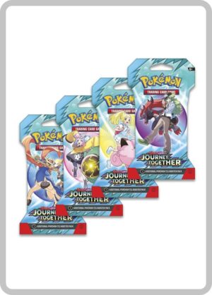 Journey Together - Sleeved Booster en INGLÉS c/u - Pokemon TCG