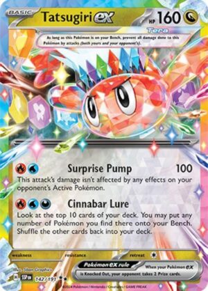 Tatsugiri ex 142/191 - Double Rare - Surging Sparks - Pokémon TCG