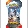 Sobre de refuerzo Pokémon TCG Surging Sparks en presentación sleeved, colección Scarlet & Violet, 11 cartas por sobre.