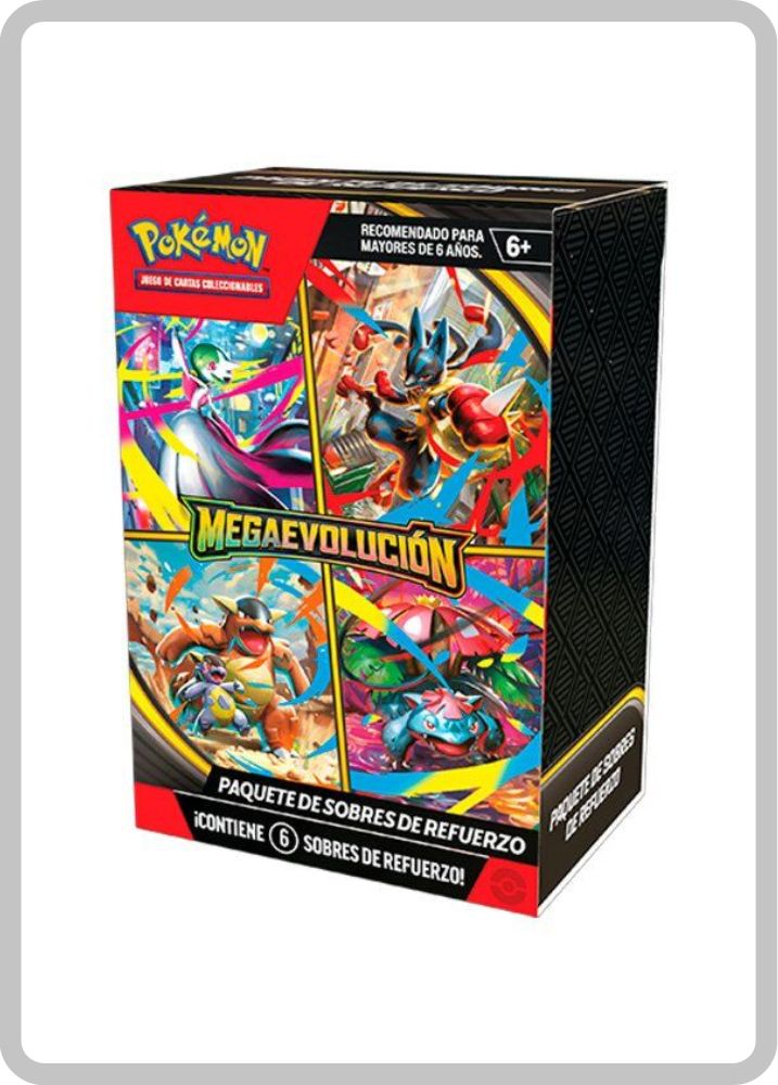 Booster Bundle Mega Evolution ESPAÑOL – Pokémon TCG