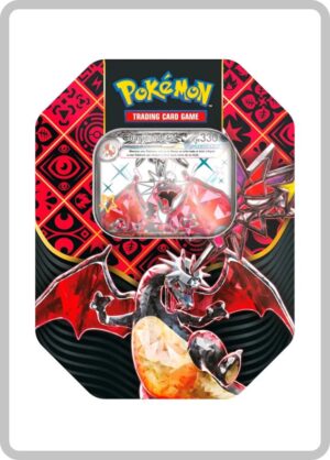Tin Paldean Fates Shiny Charizard Ex ESPAÑOL - Pokémon TCG