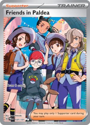 Friends in Paldea 137/131 – Ultra Rare – Prismatic Evolutions – Pokémon TCG