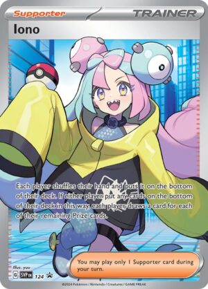 Iono 124 – Promo – SV: Scarlet & Violet Promo Cards – Pokémon TCG