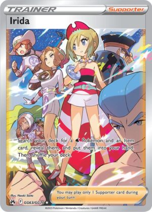 Irida GG63/GG70 – Ultra Rare – Crown Zenith – Pokémon TCG