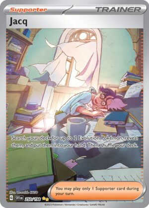 Jacq 250/198 – Special Illustration Rare – Scarlet & Violet Base Set – Pokémon TCG