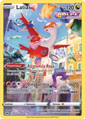 Latias GG20/GG70 – Ultra Rare – Crown Zenith – Pokémon TCG