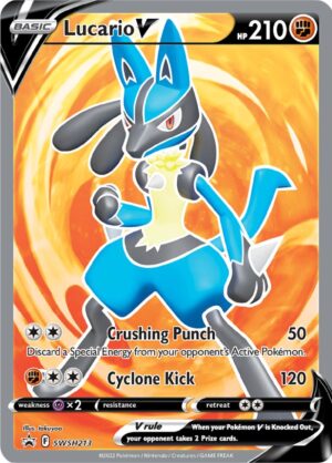 Lucario V SWSH213 – Promo – SWSH: Sword & Shield Promo Cards – Pokémon TCG