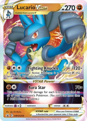 Lucario VSTAR SWSH214 – Promo – SWSH: Sword & Shield Promo Cards – Pokémon TCG