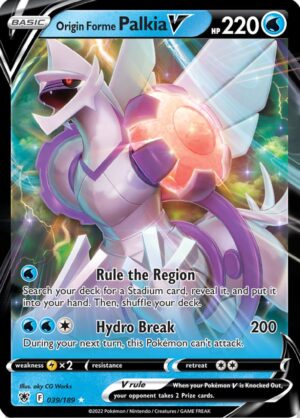 Origin Forme Palkia V 039/189 – Ultra Rare – Astral Radiance – Pokémon TCG