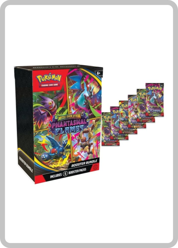 Phantasmal Flames Booster Bundle INGLÉS- Pokémon TCG