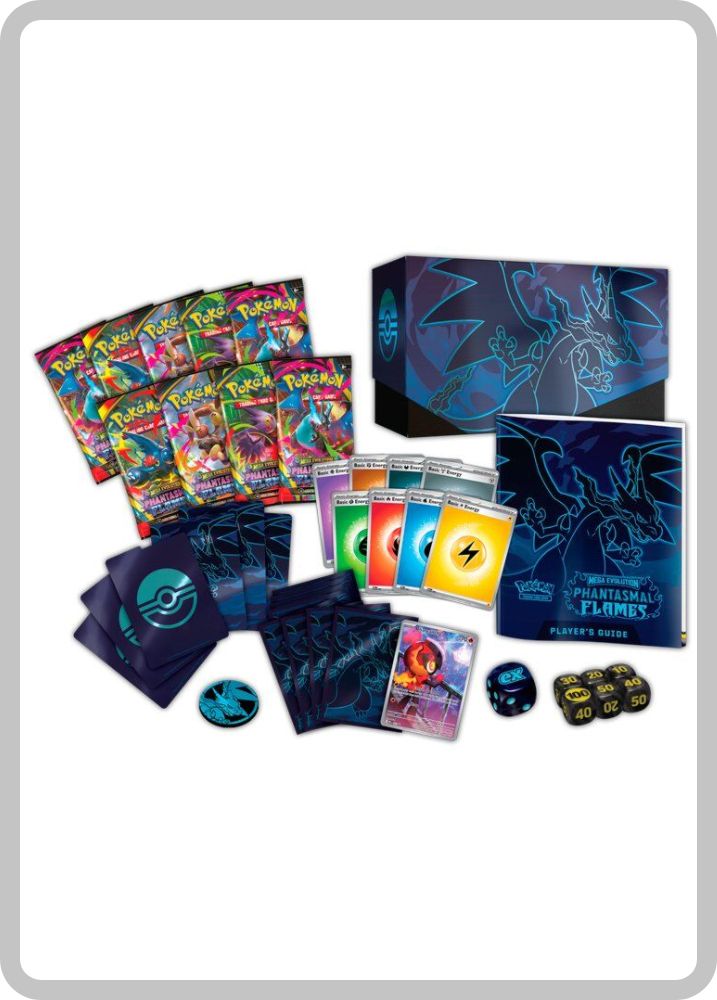 Phantasmal Flames Elite Trainer Box (ETB) INGLÉS - Pokémon TCG - Imagen 2