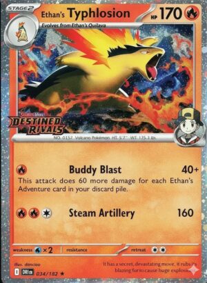 Ethan's Typhlosion [Stamped] – Promo – Miscellaneous Cards & Products – Pokémon TCG