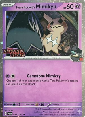 Team Rocket's Mimikyu [Stamped] – Promo – Miscellaneous Cards & Products – Pokémon TCG