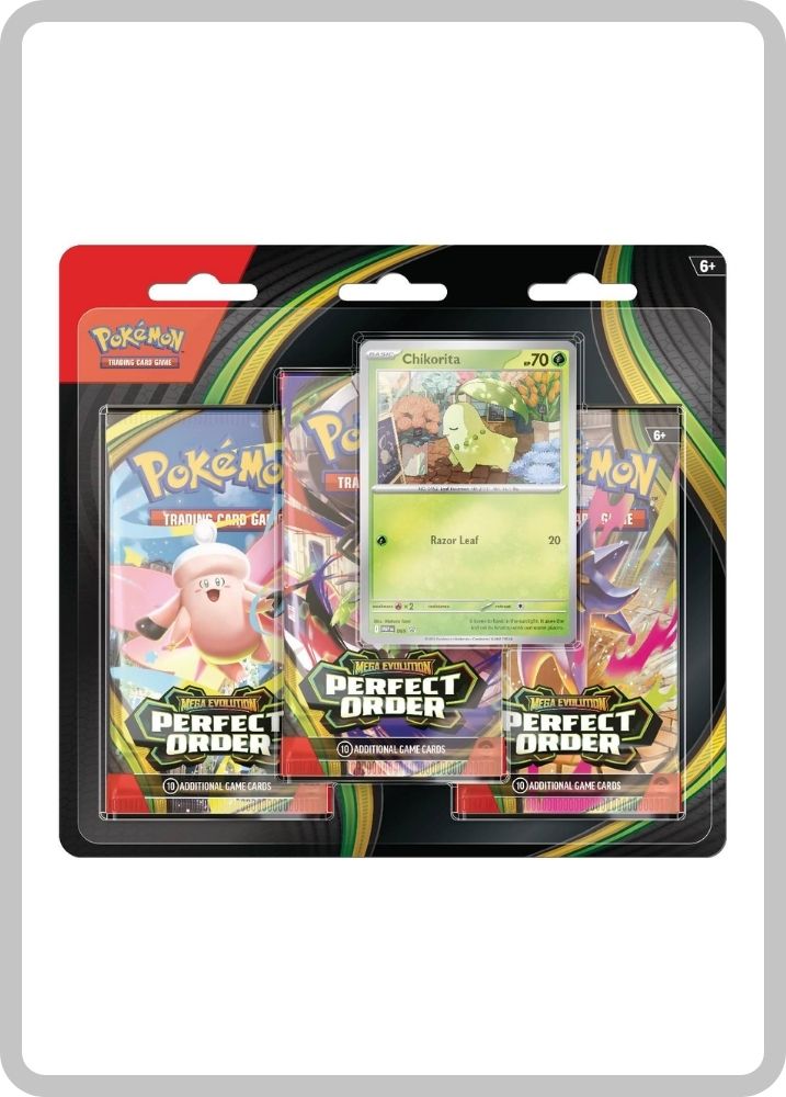 Perfect Order 3 Pack Blister INGLÉS - Pokémon TCG | Carton Fino