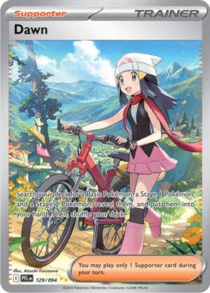Dawn 129/094 - Special Illustration Rare - Phantasmal Flames - Pokémon TCG