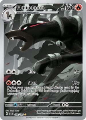 Houndoom  066/064 - Illustration Rare - Shrouded Fable - Pokémon TCG
