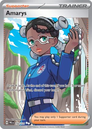 Amarys 132/131 – Ultra Rare – Prismatic Evolutions – Pokémon TCG