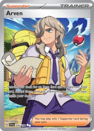 Arven 235/198 – Ultra Rare – Scarlet & Violet Base Set – Pokemon TCG