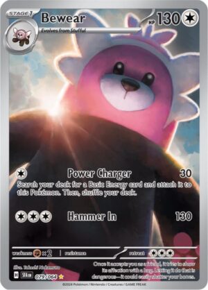 Bewear 079/064 - Illustration Rare - Shrouded Fable - Pokémon TCG