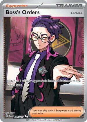 Boss's Orders (Corbeau) 256/217 - Ultra Rare - Ascended Heroes - Pokemon TCG