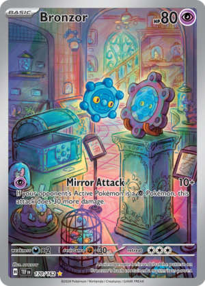 Bronzor 170/162 – Illustration Rare – Temporal Forces – Pokémon TCG