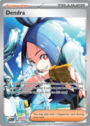 Dendra 266/193 - Special Illustration Rare - Paldea Evolved - Pokemon TCG
