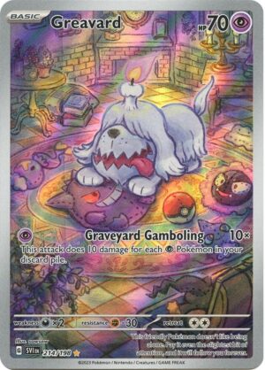 Greavard 214/198 - Illustration Rare - Scarlet & Violet Base Set - Pokémon TCG