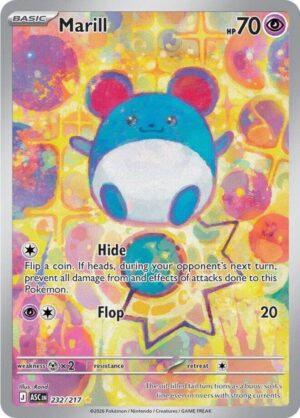 Marill - 232/217 - Illustratio Rare - Ascended Heroes - Pokémon TCG