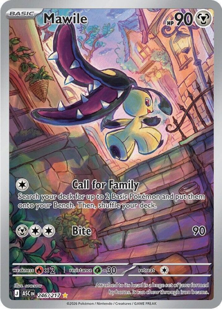 Mawile 246/217 - Illustration Rare - Ascended Heroes - Pokemon TCG