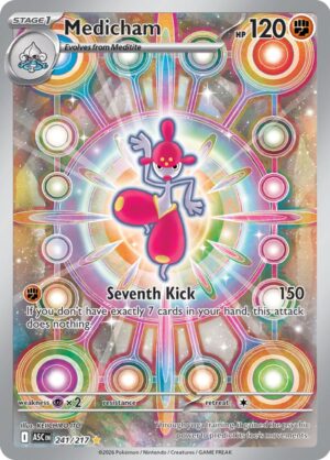Medicham 241/217 – Illustration Rare – Ascended Heroes – Pokemon TCG
