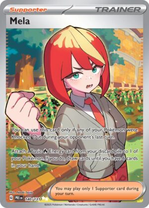 Mela 140/131 – Ultra Rare – SV: Prismatic Evolutions – Pokémon TCG