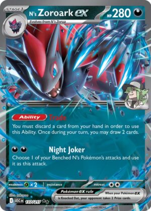 N’s Zoroark ex 137/217 – Double Rare – Ascended Heroes – Pokémon TCG