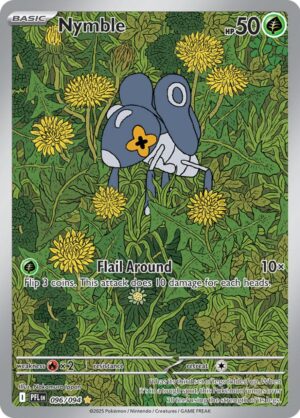 Nymble 096/094 – Illustration Rare – Phantasmal Flames – Pokémon TCG