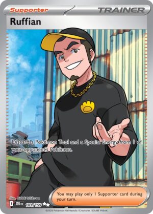 Ruffian 181/159 – Ultra Rare – Journey Together – Pokémon TCG