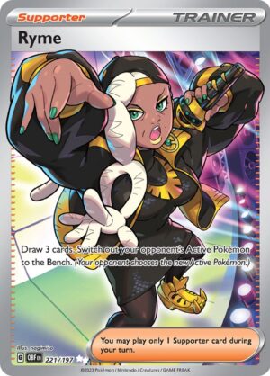 Ryme 221/197 – Ultra Rare – Obsidian Flames – Pokémon TCG