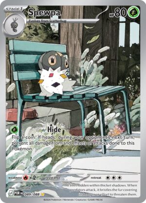 Spewpa 089/088 – Illustration Rare – Perfect Order – Pokemon TCG