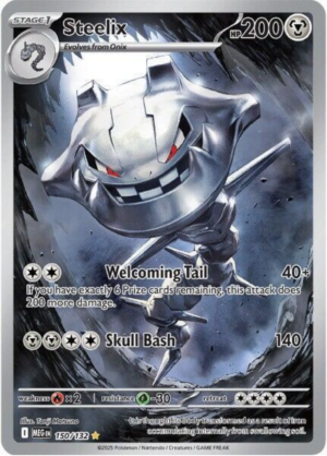 Steelix 150/132 - Illustration Rare - Mega Evolution - Pokemon TCG