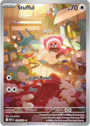 Stufful 154/132 - Illustration Rare - Mega Evolution - Pokemon TCG