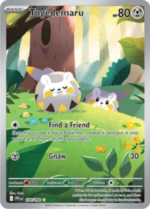 Togedemaru 104/094 - Illustration Rare - Perfect Order - Pokemon TCG
