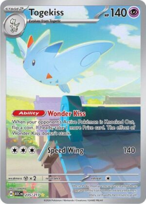 Togekiss 235/217 - Illustration Rare - Ascended Heroes - Pokemon TCG