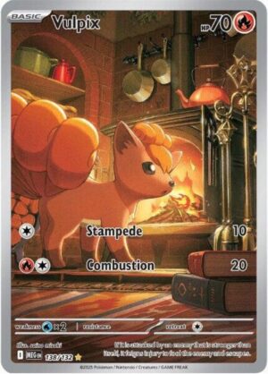 Vulpix 138/132 - Illustration Rare - Mega Evolution - Pokemon TCG