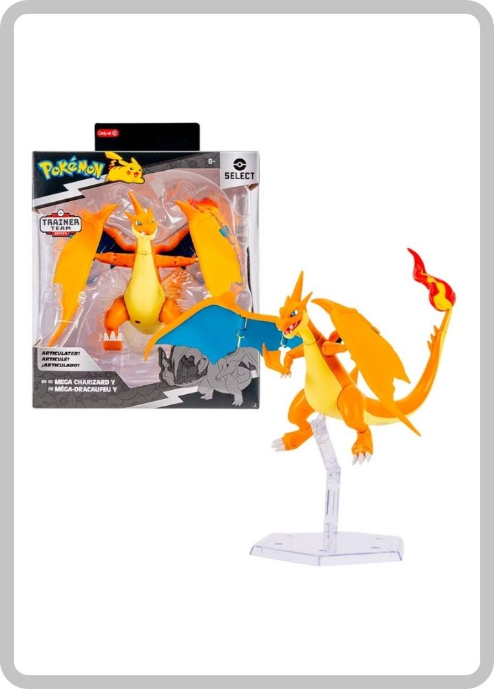 Figura de Coleccion Select - Mega Charizard Y Articulable - Pokémon