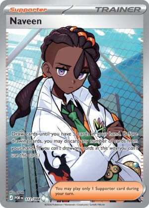 Naveen 112/088 – Ultra Rare - Perfect Order – Pokemon TCG